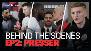 Lawrence Okolie vs Michal Cieslak Fight Week Ep 2 Press Conference Behind The Scenes [upl. by Eeima]