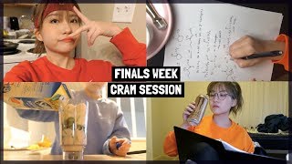 30 HOUR STUDY VLOG 😵 PREMED STUDENT FINALS WEEK VLOG [upl. by King]