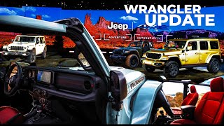 WRANGLER UPDATE 2024 Jeep Wrangler  All of the Colors [upl. by Namyl]