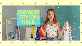 SUMMER TRY ON HAUL 2019 [upl. by Odrautse700]