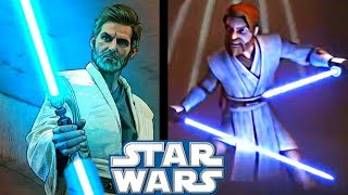 What ObiWan THOUGHT Of DualBladed Lightsabers  Star Wars Explained [upl. by Nerrawed]