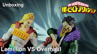 Unboxing Mirio Togata Lemillion vs Kai Chisaki Overhaul McFarlane Toys  My Hero Academia [upl. by Sitnerp]