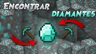 Guía de Minecraft Como Encontrar Diamantes Fácil y Rápido Cualquier Versión [upl. by Dweck]