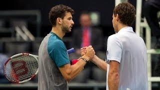 Highlights Gulbis  Dimitrov [upl. by Noreg823]