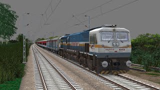 part 2 Automatic Banker Action  17322 Jasidih  Vascodagama Weekly Express in RailWorks SWR V1 [upl. by Ainatit]