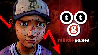 Como a Telltale Games foi do LUXO ao LIXO Minecraft The Walking Dead e Outros [upl. by Solhcin323]