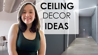 5 Affordable Ceiling Decor Ideas  Besides super Easy [upl. by Naved]