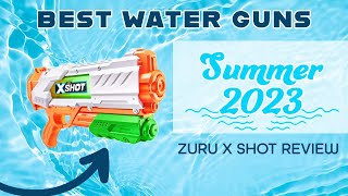 ZURU X Shot Water Gun  2023 Complete Review [upl. by Eldredge]