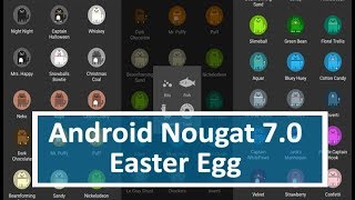 Get Easter Egg on Android Nougat 70  Android Reviews [upl. by Adiel]