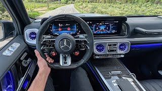 NEW 2025 Mercedes G63 AMG FACELIFT POV Drive V8 SOUND Interior Exterior Review 4K [upl. by Asia663]