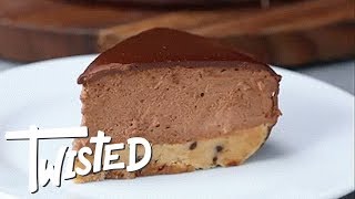 Cookie Dough Mousse Cake Recipe [upl. by Nojram]