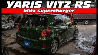 Yaris Vitz RS 2 Door Supercharger  the only one in Malaysia [upl. by Bonnes]