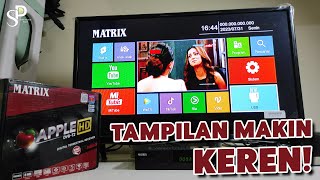 Upgrade STB Matrix Apple Merah HD V269 Ada Fitur Yang Keren [upl. by Cathi]