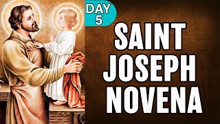 Novena to St Joseph Day 5  St Joseph Novena  Never Fails [upl. by Gayelord]