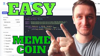 Create a Meme Coin  Full Tutorial on Ethereum with Remix amp OpenZeppelin [upl. by Ninel]