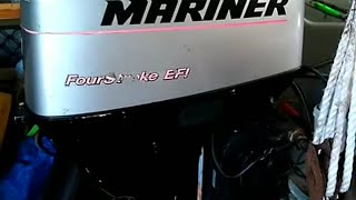 Mariner Mercury outboard alarm fix overheating [upl. by Tiemroth150]