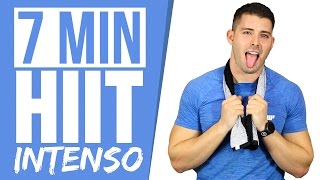 Rutina rápida 7 minutos  CARDIO HIIT  La rutina científica [upl. by Tonry]