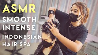 ASMR Creambath  Indonesian Salon Hair Spa amp Body Massage [upl. by Renae]