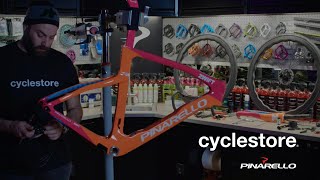 Custom Bicycle Build  Pinarello Dogma F Zwift Edition [upl. by Booze15]