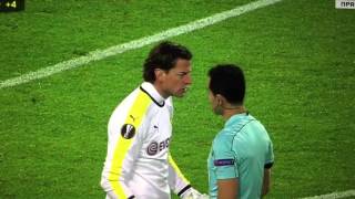 Weidenfeller amazing save vs Liverpool 07042016 [upl. by Nomyt]