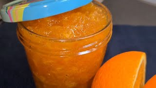 The Best and The Healthier Orange Marmalade Recipe 😍  46 [upl. by Arahat]