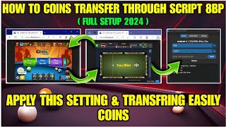 How to  Coins Transfer  through script 8bp 2025 [upl. by Cohin]