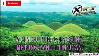 Atin Cu Pung Singsing Filipino Folk Song Karaoke [upl. by Iggy]