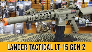 Lancer Tactical LT15 Gen 2 Airsoft Gun Review [upl. by Aroda]