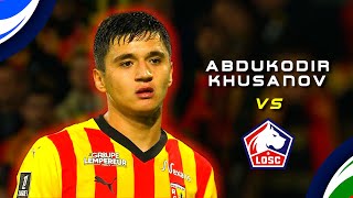 Abdukodir Khusanov vs LOSC  26112024 [upl. by Tiat]