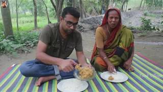 Delicious Village Food Tilapia Fish Vorta Recipe by grandmother [upl. by Enomyar]