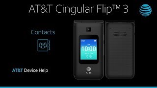 Learn about Contacts on the ATampT Cingular Flip™ 3  ATampT Wireless [upl. by Hannahoj]