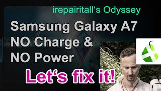 Samsung Galaxy A7 2018 Not Turning On Not Charging [upl. by Corilla817]