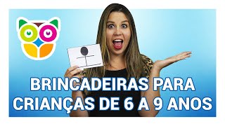 5 BRINCADEIRAS DIVERTIDAS PARA CRIANÇAS DE 6 A 9 ANOS  Para fazer em casa e na sala de aula [upl. by Volnak951]