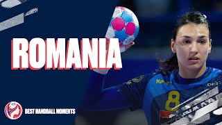 Romania  Best handball moments HD [upl. by Wixted]