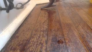 How to refinish your hardwood floors without sanding part 2 [upl. by Eisinger325]