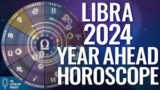 Libra 2024 Horoscope ♎ Year Ahead Astrology [upl. by Bohi]