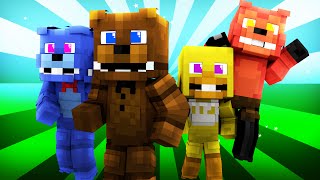 FNAF World  Night 1 Minecraft Roleplay [upl. by Iruy466]