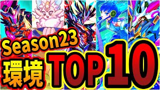 【マスターデュエル】環境デッキランキングトップ10【season23】 [upl. by Margalo]