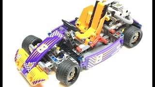 LEGO Technic Race Kart GoCart Review Set 42048 [upl. by Rybma]