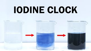 Recreating the Iodine Clock Reaction at Home with Vitamin C [upl. by Nylisoj]