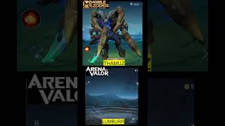 MLBB vs AOV Hero Comparison  Which MOBA you Play mlbbshorts mlbb aov mlbbvsaov aov MLBBvsAOV [upl. by Hammad]