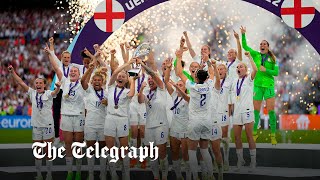 Lionesses win Euro 2022 Instant reaction from the stadium as England takes victory [upl. by Charters]