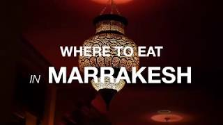 Moroccan food guide  Best places to eat in Marrakech [upl. by Giordano]