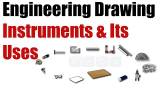 Engineering Drawing Instruments amp Its Uses Explained [upl. by Adnih]