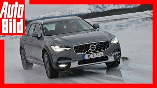 Volvo V90 Cross Country 2017  Der geländegängige V90  Details [upl. by Anele]