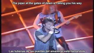 Iron Maiden The Wicker Man Subtitulos en Español y Lyrics HD [upl. by Everick]