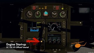 Tutorial Engine Start up EC 135 V5 [upl. by Ennayelhsa269]