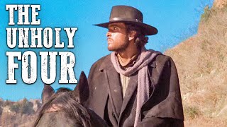 The Unholy Four  Free Cowboy Film  Woody Strode  Western Movie [upl. by Haroun]