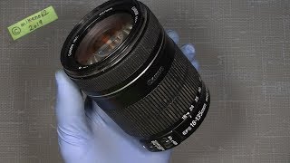 Working with Canon zoom Lens EFs 18135mm 135 56 IS Focus issue [upl. by Eleen]