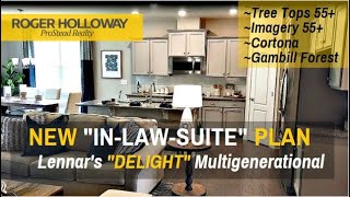 The DELIGHT Multigenerational InLawSuite Home with Two Kitchens [upl. by Selemas866]